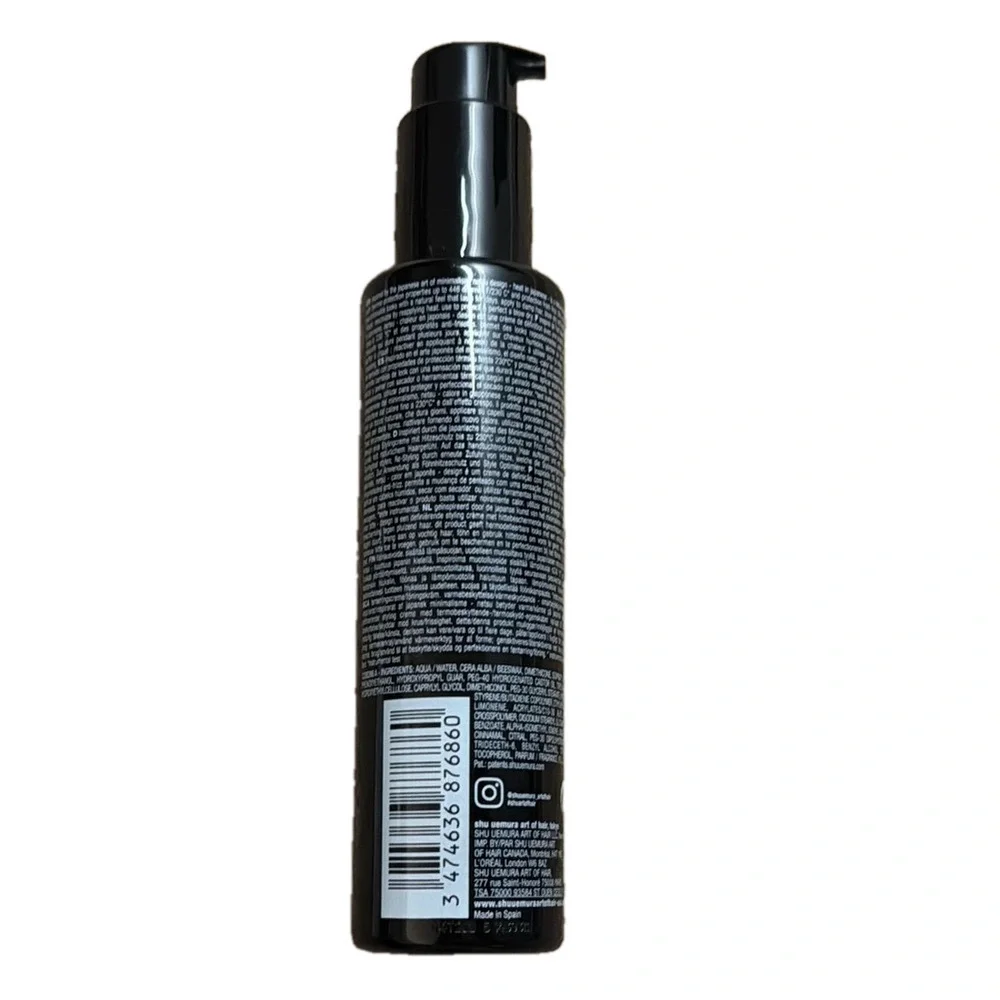 Shu Uemura Netsu Design Blow Dry Cream 150 ml 5 fl oz Heat Protection New